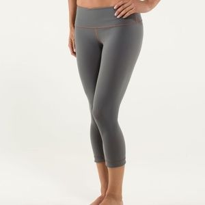 Lululemon Wunder Under Crop Reversible